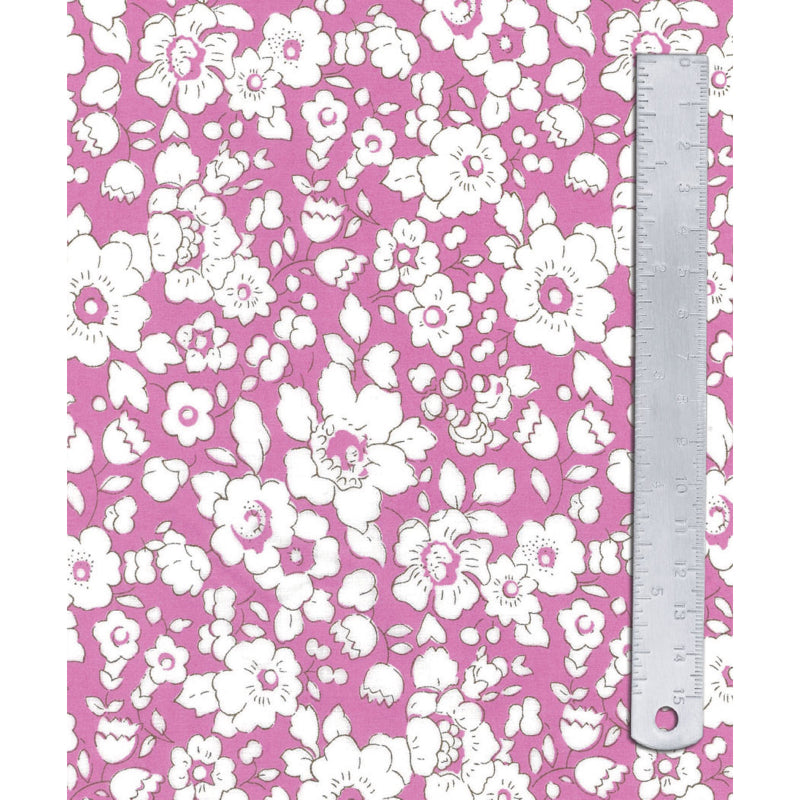LIBERTY TANA LAWN - Betsy Boo Pink - 1m x 140cm wide