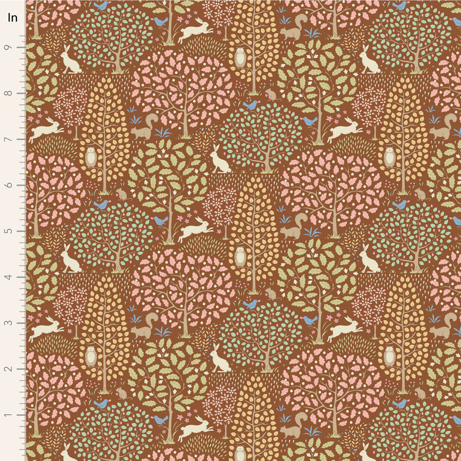 Tilda Sanctuary - 100567 Sanctuary Caramel - per 50cm