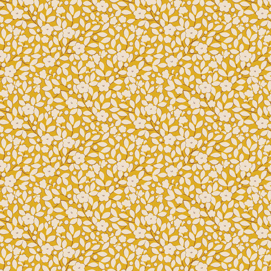 Tilda Creating Memories - 130120 Avery Yellow - WAS $37 NOW $19 - A pre-cut 1m piece.