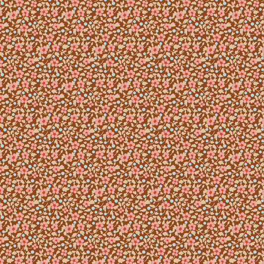 Tilda Creating Memories - 130137 Brie Brown - WAS $37 NOW $19 - A pre-cut 1m piece.