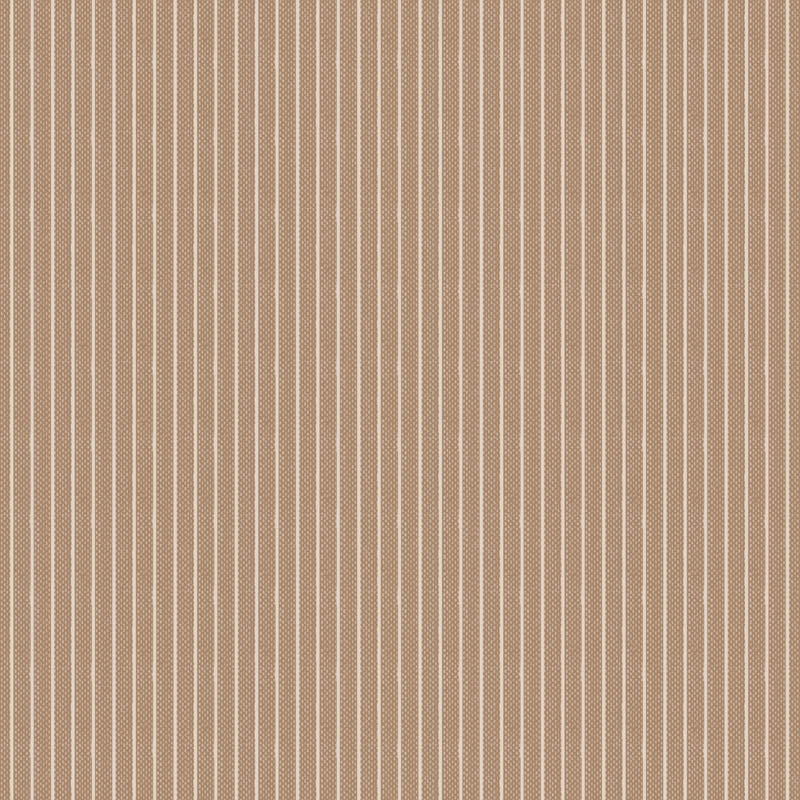 Tilda Creating Memories - 160076 Stripe Toffee - WAS $37 NOW $19 - A pre-cut 1m piece.
