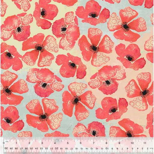 Poppy- 53460 108" Quilt Back - per metre length