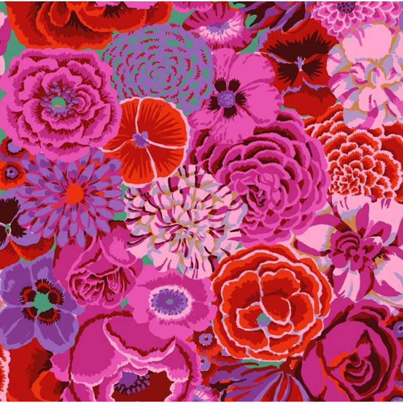 Kaffe Fassett Bakah Magenta QBGP012Magenta - Sateen Wideback 108"- per metre length