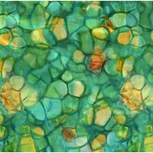 Bubble Texture - Light Green Multi - 5m