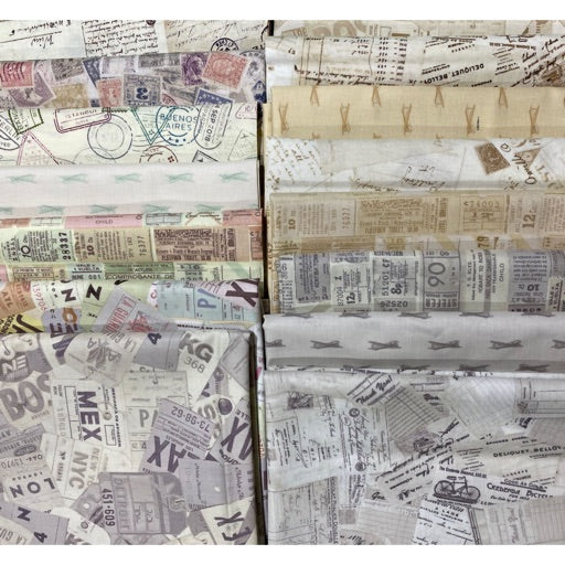 Low Key FAT QUARTER PACK - 15 pieces