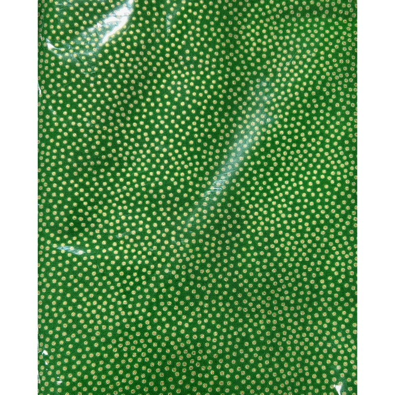 Green with gold spot - 3.4m length
