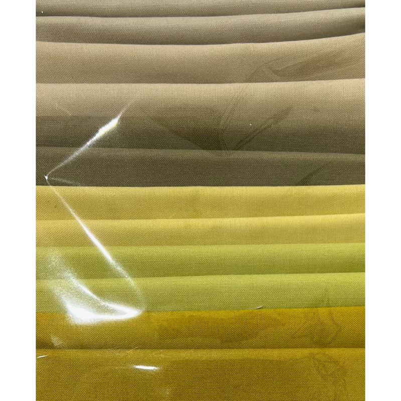 SPECIAL FAT QUARTER PACK #22 - Brown/Yellow Solids - 10 fat Quarters