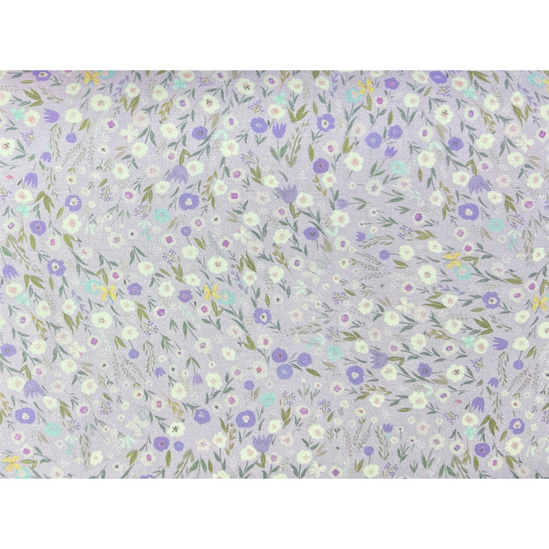 Purple Floral - 5.1m length