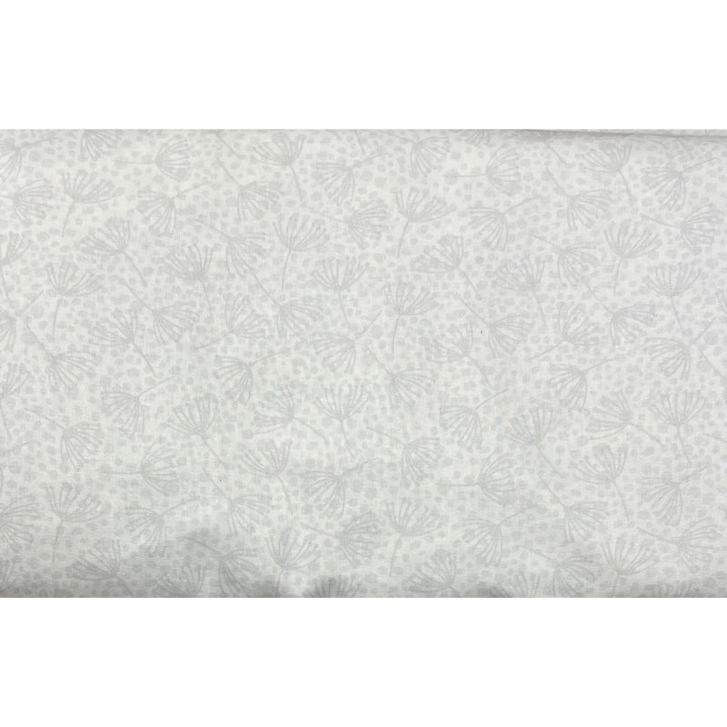 Nutex Quilt Backers White/Grey Wideback 108" 79070-101 - per metre length