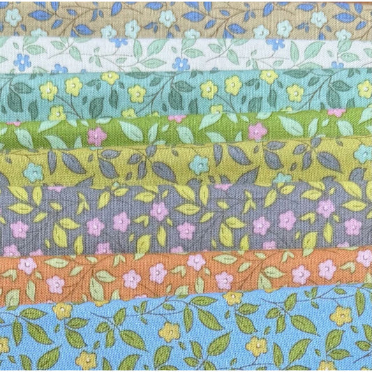 TILDA - SPECIAL FAT QUARTER PACK #09 - 8 fat Quarters