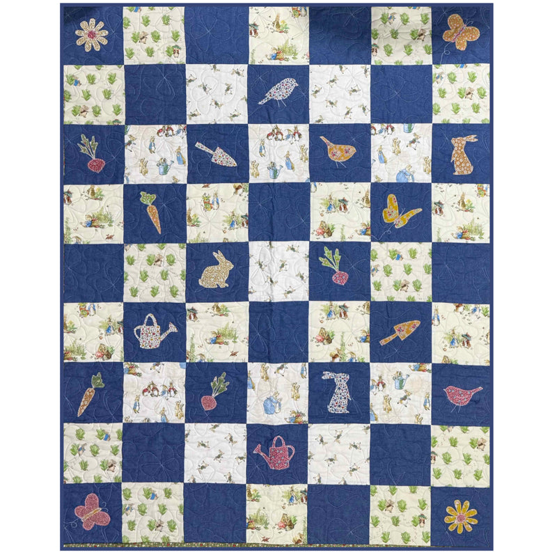 Peter Rabbit and Friends Quilt Kit - 45" x 60" (115cm x 150cm)