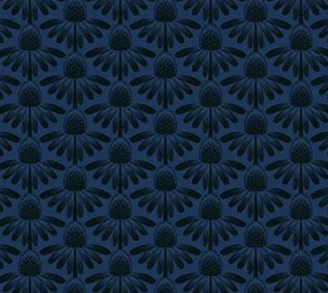 Indelible - Coneflower Night - AMT1001-86L - per 50cm length