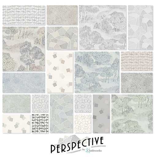 Perspective FAT QUARTER PACK - 20 pieces