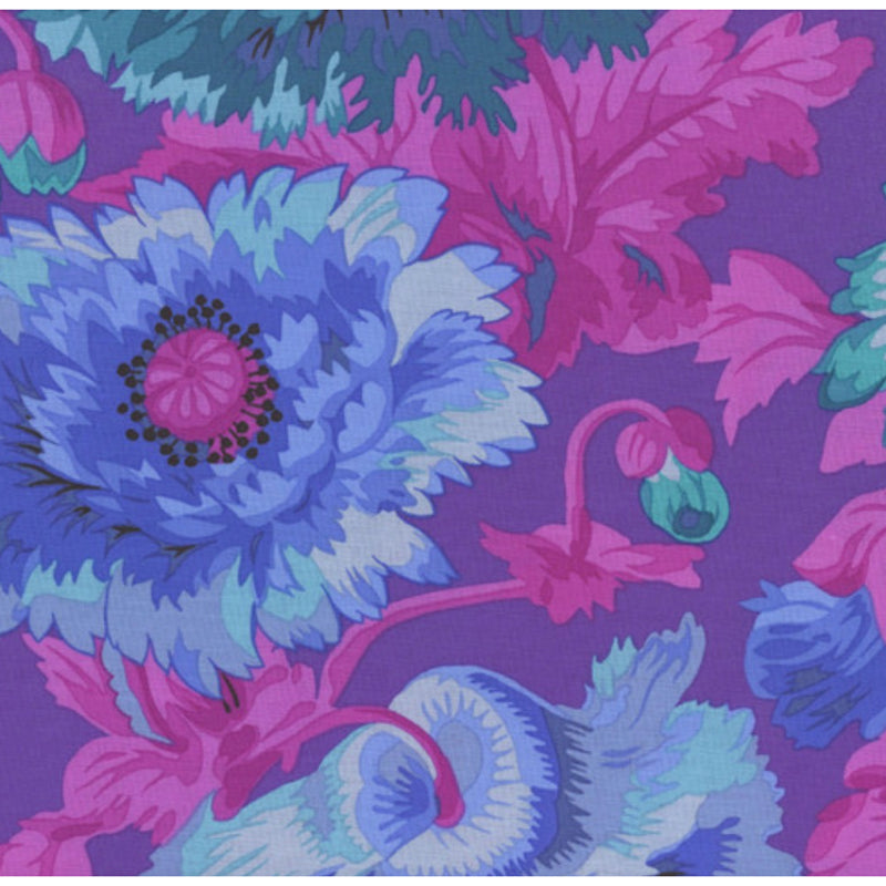 Kaffe Fassett Collective - Rosemary Blue - PWPJ134 - per 50cm length