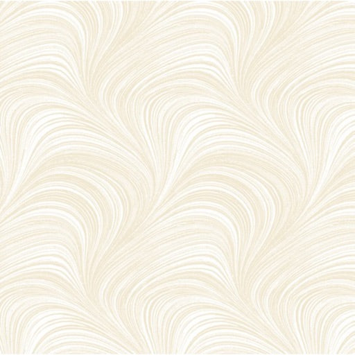 Wave Texture FLANNEL - Cream Wideback 108" - 2966WW-07 - per metre length