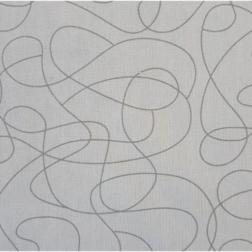 Wideback - Squiggle 78560-104 - Grey - per metre length
