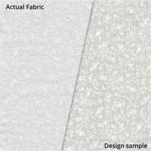 Quilters 108" wide White on white - 22015 - per metre length