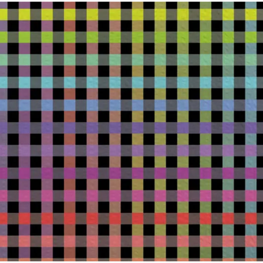 Gingham Seersucker Multi Black - DV1206 - 140cm wide - per 50cm