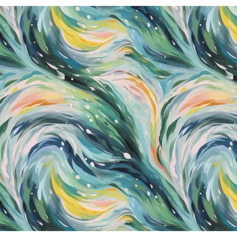 Abstract Waves  Wideback 108" DV7457  - per metre length