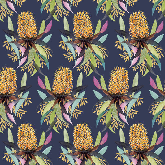 Rachel Holowko Collection - DV7221 Banksia - per 50cm length