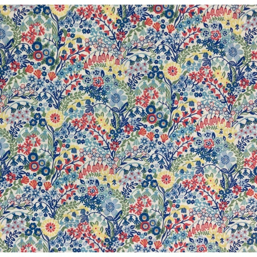 Liberty Lasenby 100% cotton - Shell Garden Blue- 5m