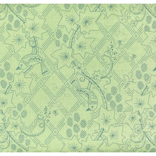 Nora's Garden Green Tonal - 4.6m length