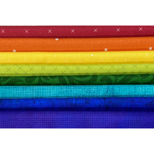 Rainbow Collection - 8 pieces each 30cm  (Equivalent to 2.4m)