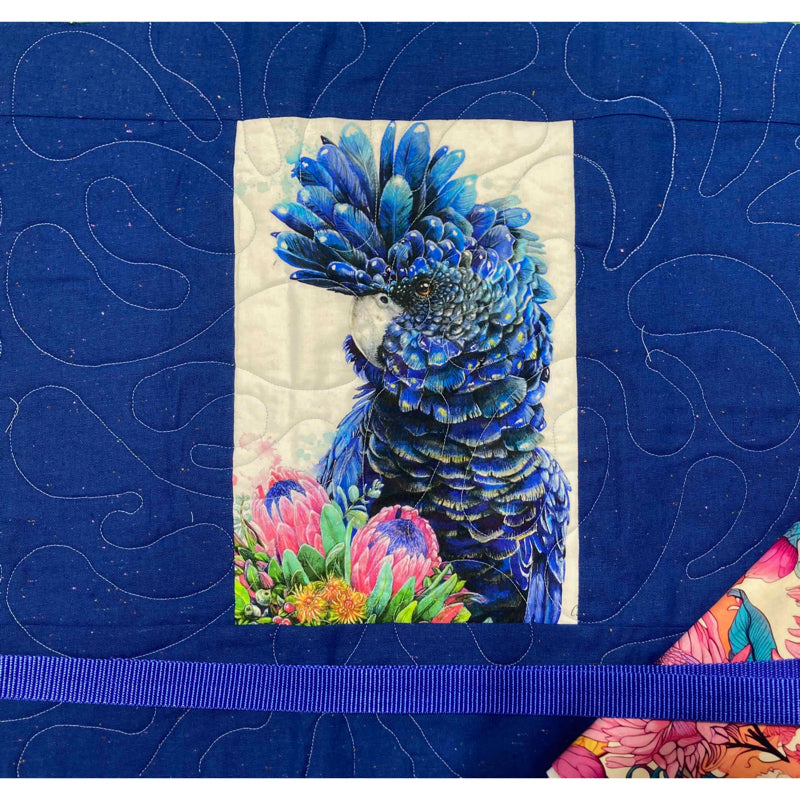 Black Cockatoo Tote Bag Kit - Artist Kayla Reay