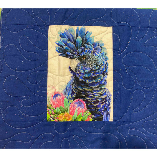 Black Cockatoo Tote Bag Kit - Artist Kayla Reay