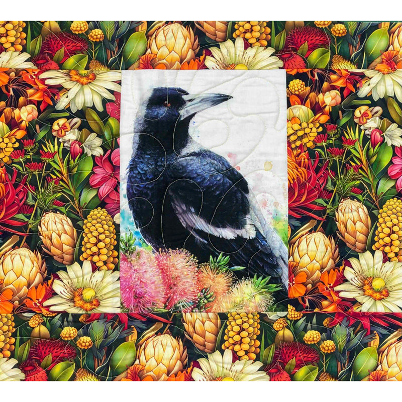 Magpie Tote Bag Kit - Artist Kayla Reay