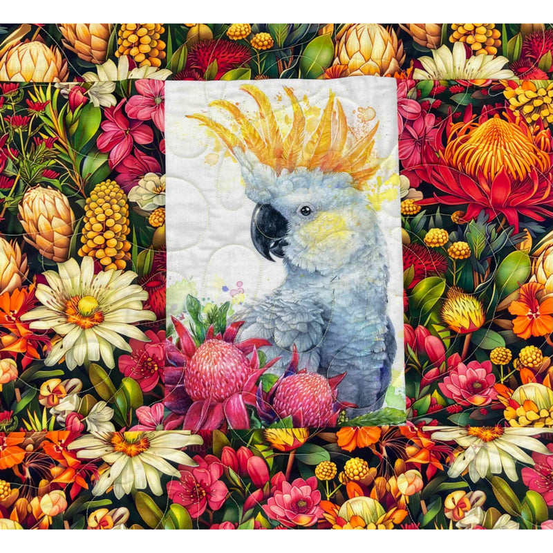 Cockatoo Tote Bag Kit - Artist Kayla Reay