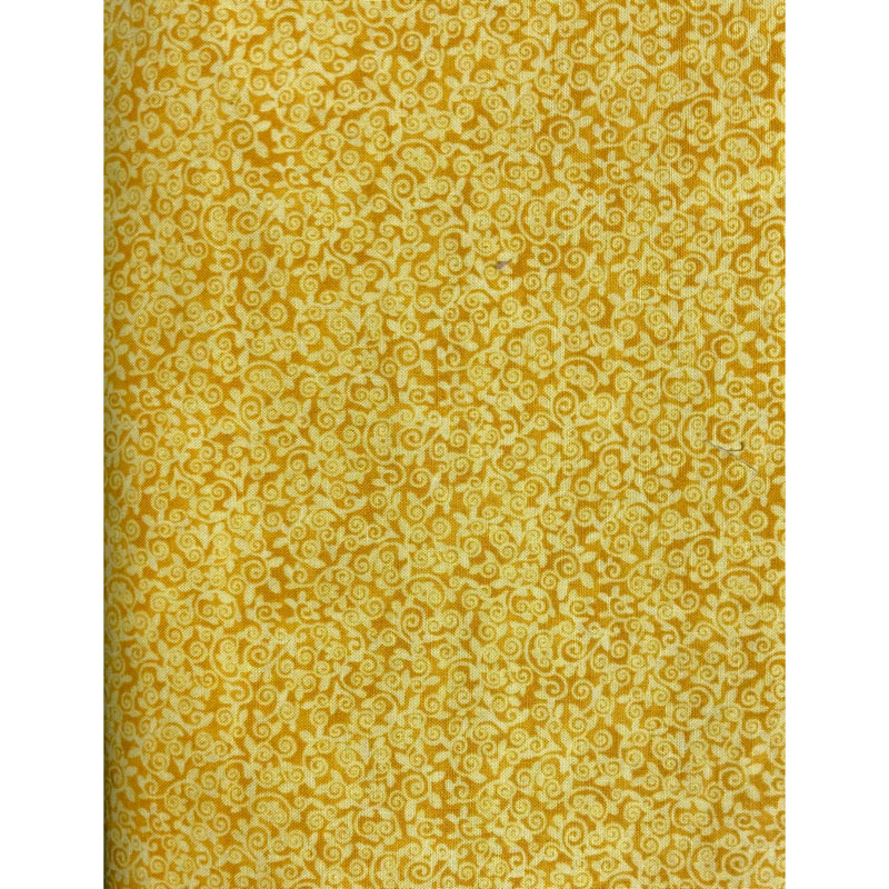 Yellow Swirl- 4m length