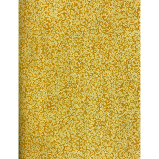 Yellow Swirl- 4m length