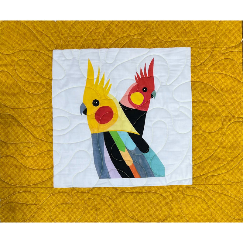 Inaluxe Tote Bag Kit - Yellow Birds