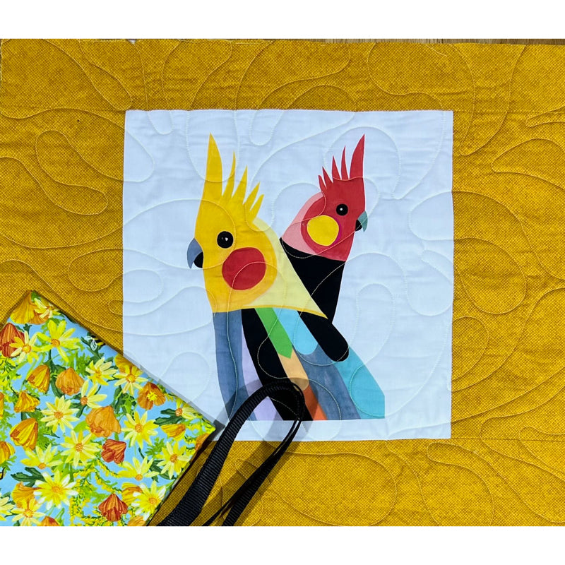 Inaluxe Tote Bag Kit - Yellow Birds