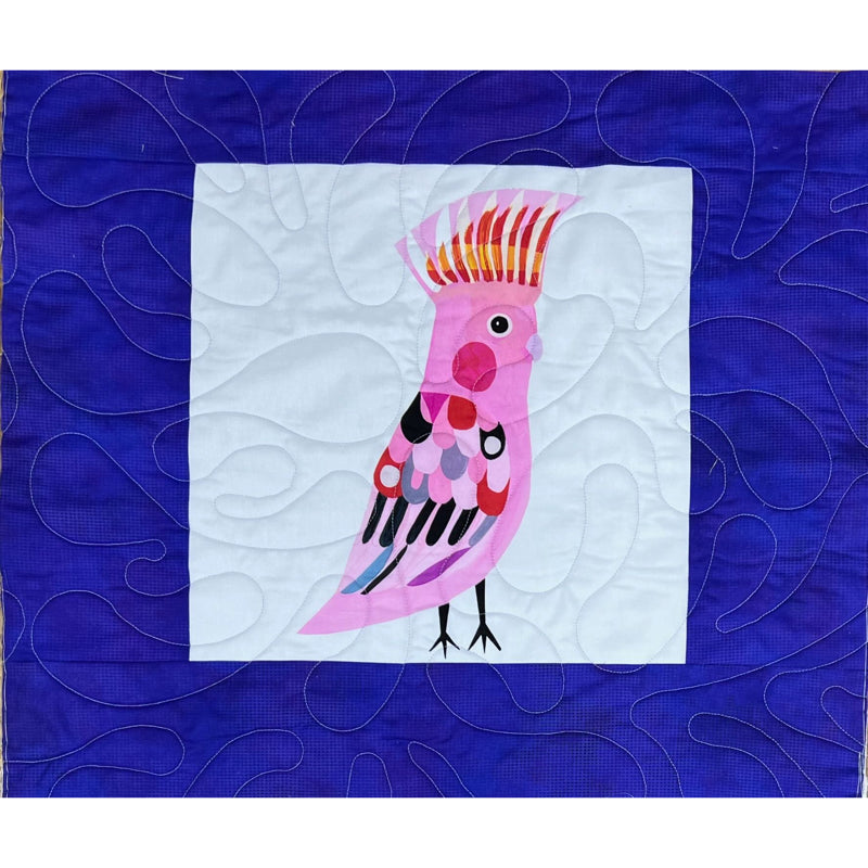 Inaluxe Tote Bag Kit - Purple Cockatoo.