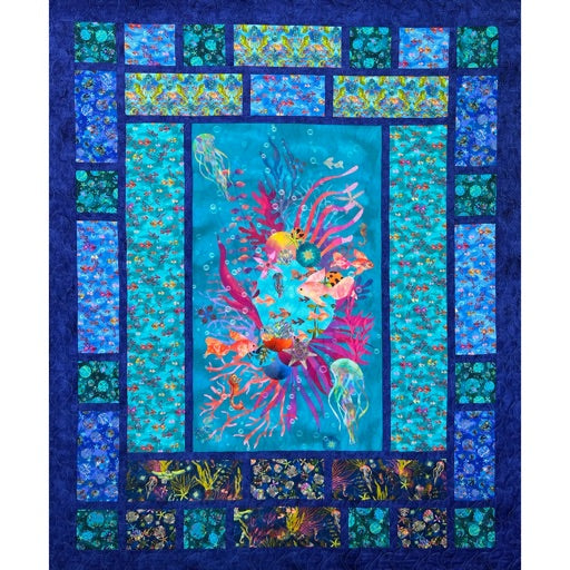 Aquarium Window Quilt Kit - 60" x 73" (155cm x 185cm)