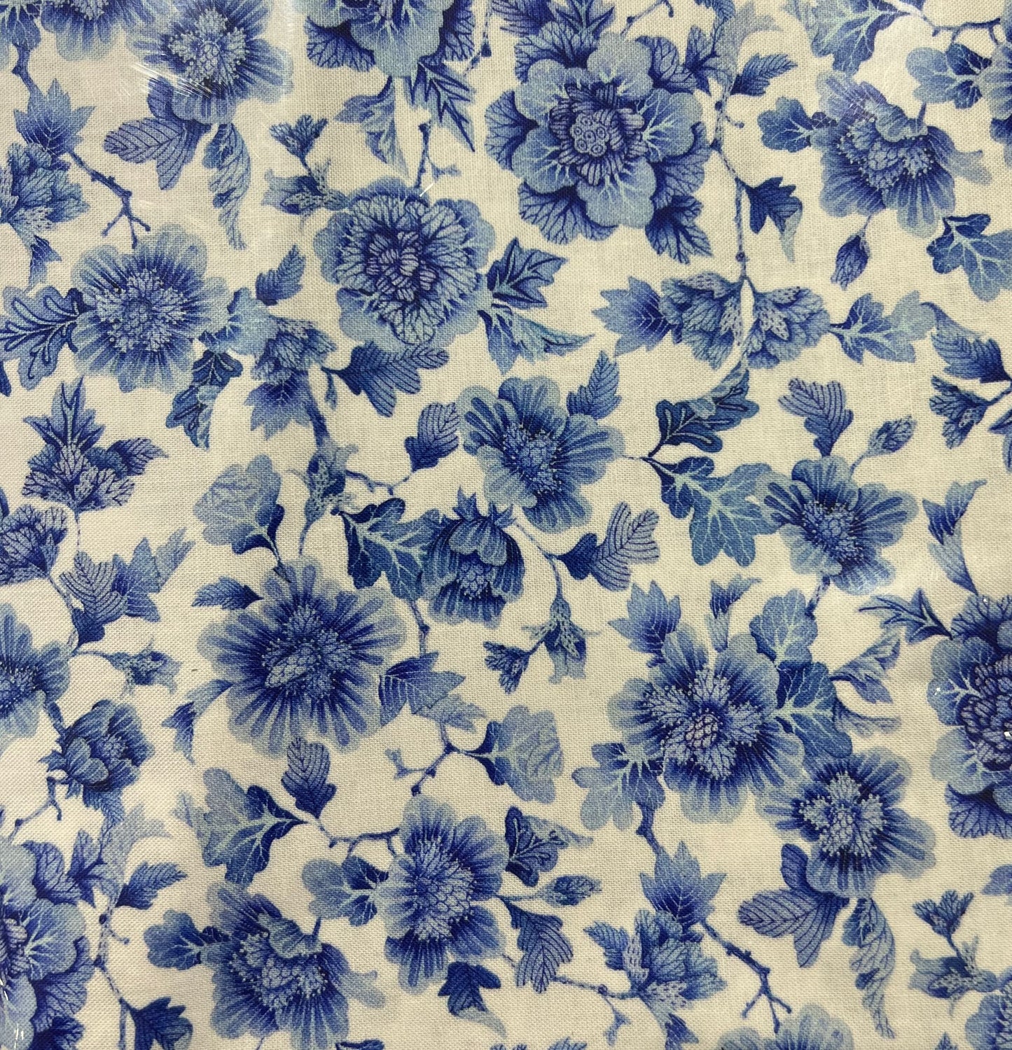 Blue Floral - 4.5m length