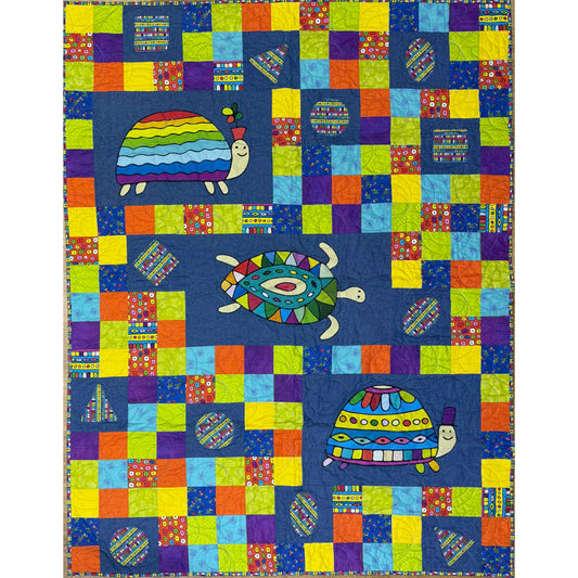 Turtles Quilt Kit - 45" x 60" (115cm x 150cm)