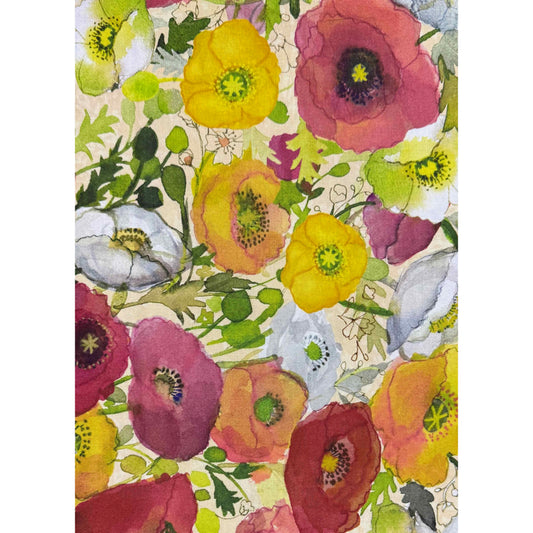 Poppies- 4.9m length