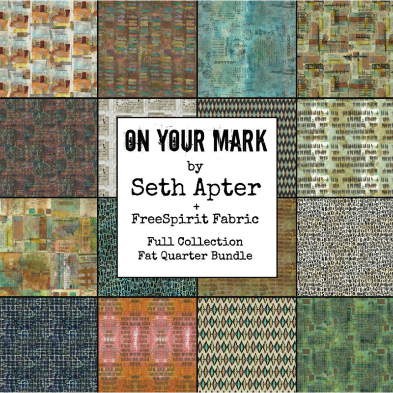On Your Mark- 16 Fat Quarters