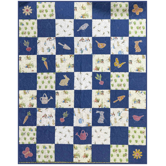 Peter Rabbit and Friends Quilt Kit - 45" x 60" (115cm x 150cm)