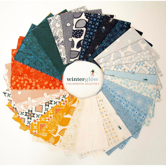 WinterGlow - 42 Squares @ 10" (Layer Cake)
