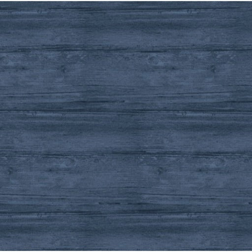 Wideback Washed Wood FLANNEL - Harbour Blue - 7709WF-55 - per metre length