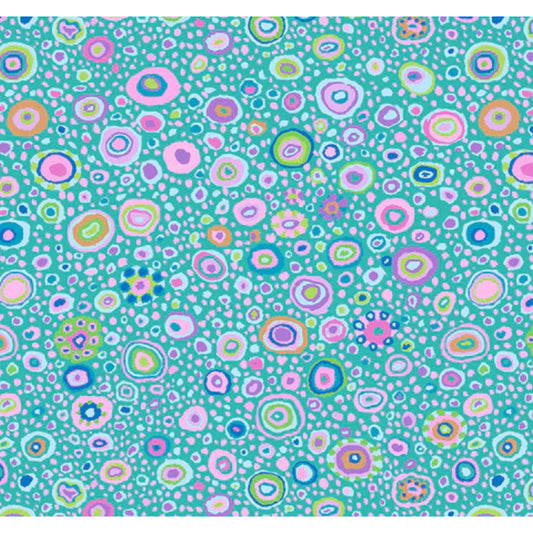 Kaffe Fassett Collective - Roman Glass Turquoise - PWGP001 - per 50cm length