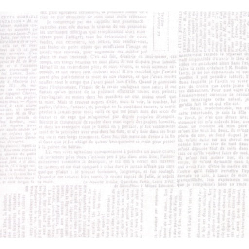 Compositions - Newsprint White 11132-12 - per metre length