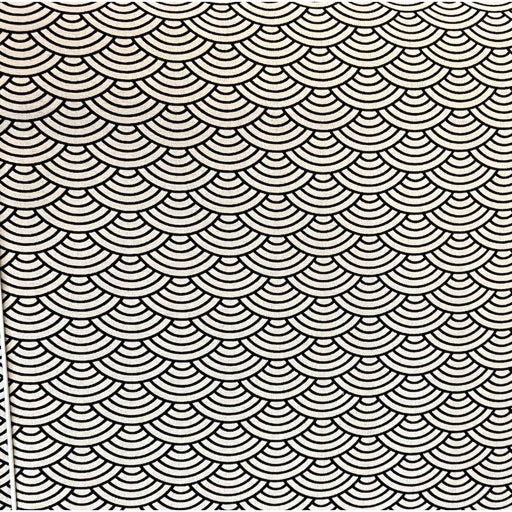 Waves Allover BeigeOriental Arts Backings - 2013G - per metre length