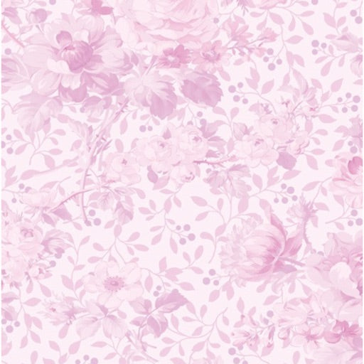 Rose Whispers Backing - Pink- 10363W20 - per metre length